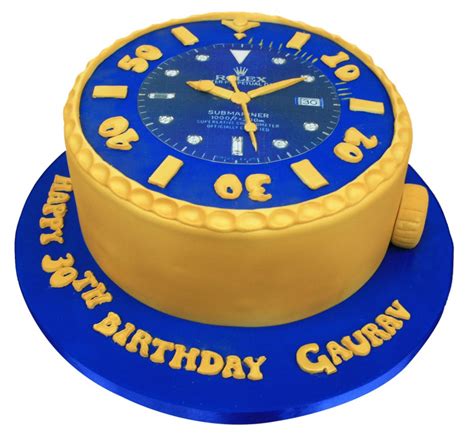 men's rolex birthday cake|rolex birthday cake dial shape.